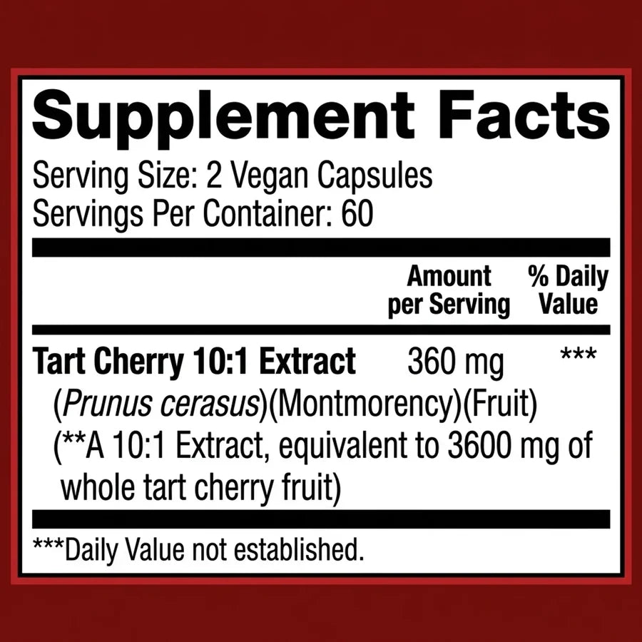 Tart Cherry Extract